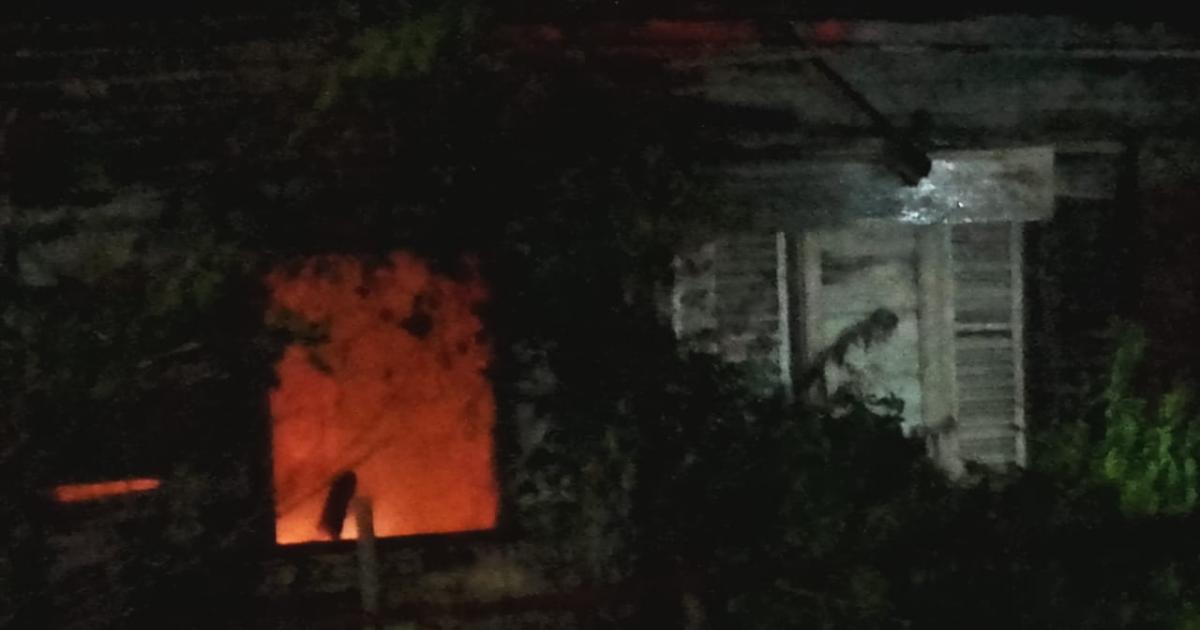 Incendie d’une maison à Fort-de-France