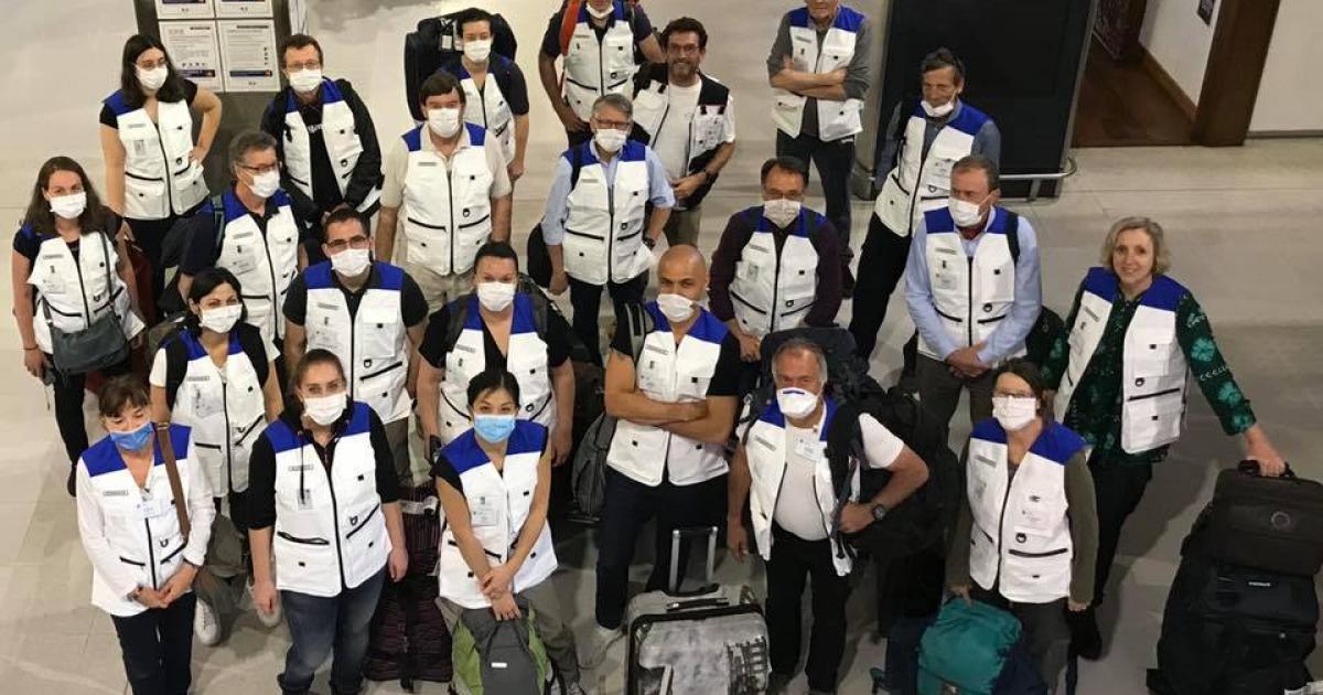     





Les 22 soignants de la réserve sanitaire arrivés en Guadeloupe 





