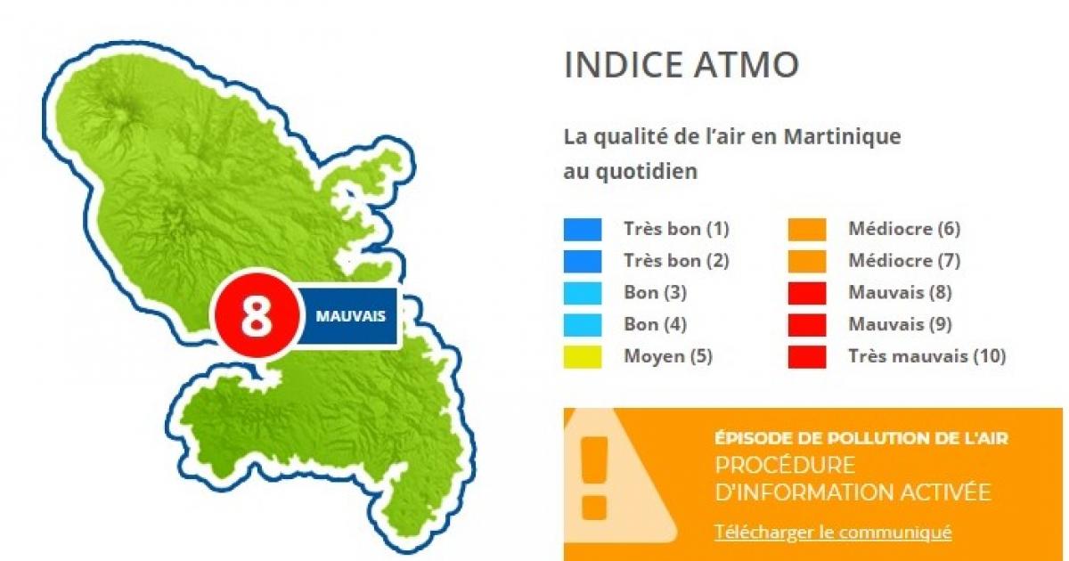 Mauvaise qualité de l'air ce samedi 23 mai