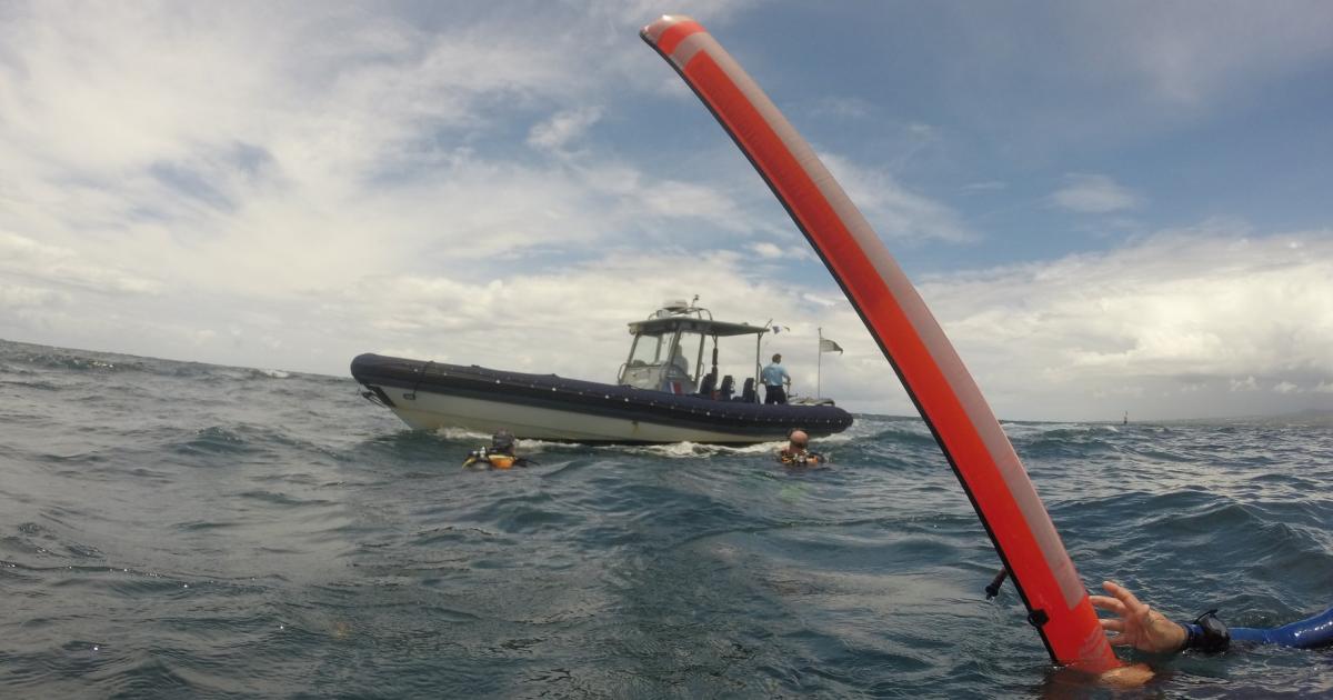 Le corps de l'apnéiste repêché par les gendarmes nautiques