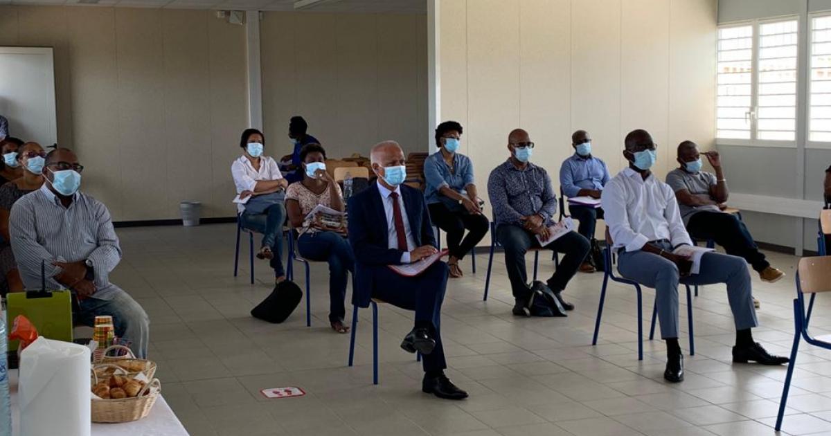 Une prérentrée sereine au collège Guénette du Moule