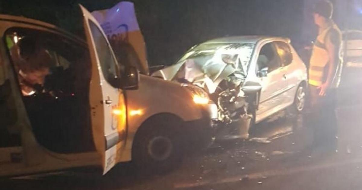 Grave accident de la route à Ducos
