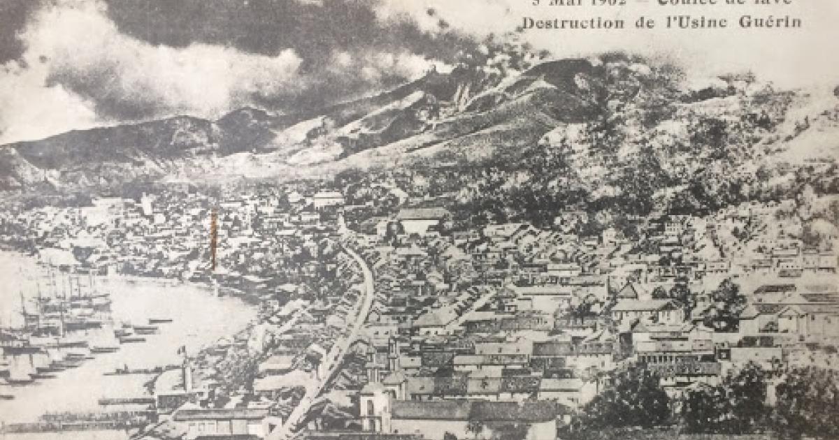 Il y a 118 ans, la Montagne Pelée faisait plus 30 000 morts