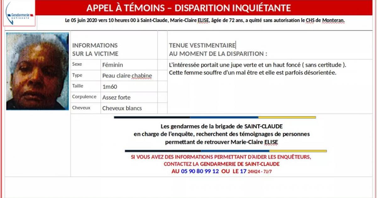     





Nouvelle disparition inquiétante à Saint-Claude




