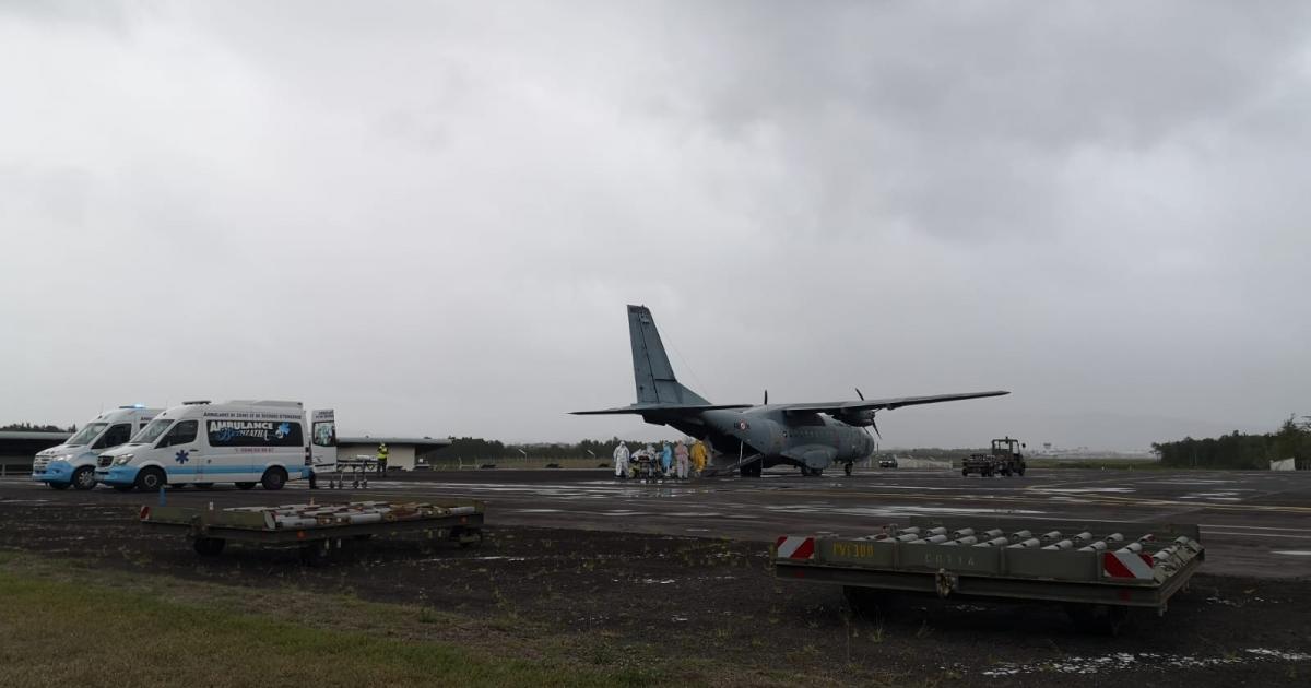 Important dispositif pour l’arrivée des patients COVID de Guyane