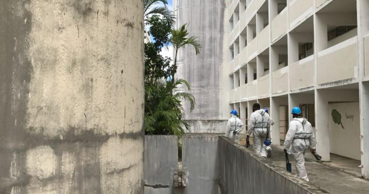 Une nouvelle phase de démolition débute à la résidence Les Capitaines