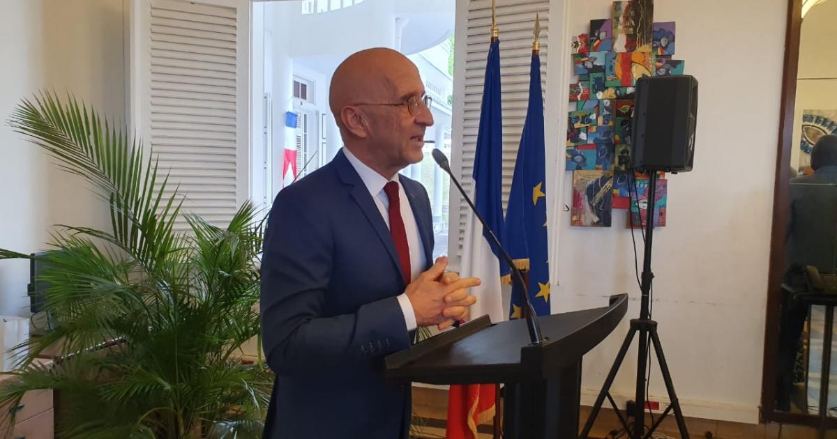 L'au revoir de Philippe Gustin à la Guadeloupe