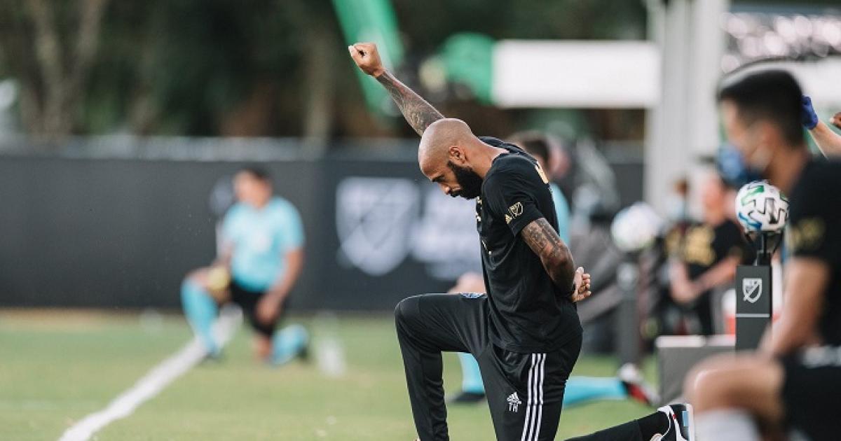 Thierry Henry soutient le Black Lives Matters