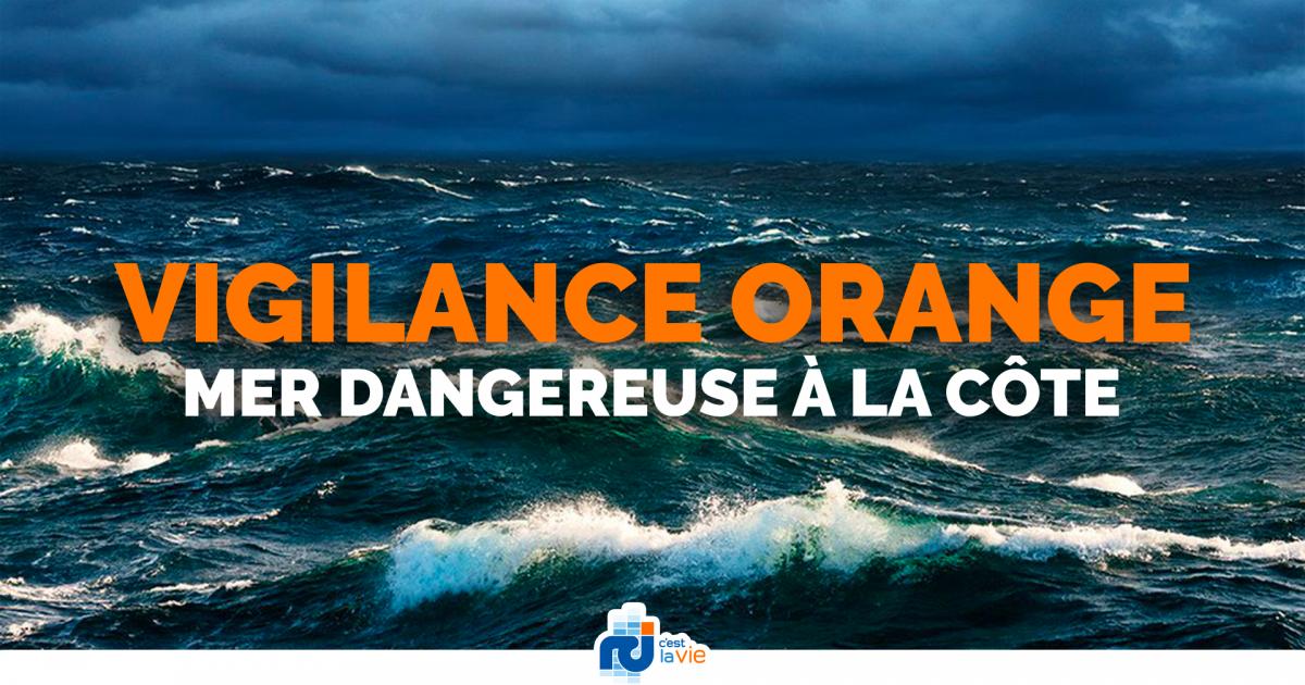 Retour au vert sauf pour vague submersion, toujours en vigilance orange