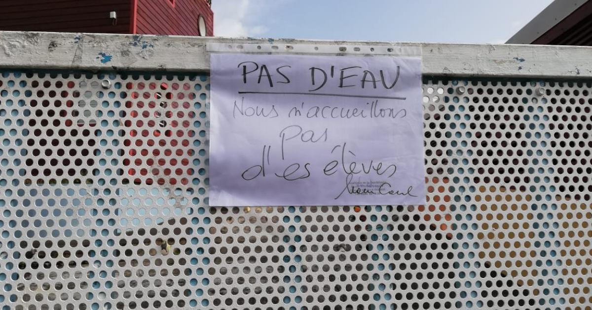 Quand le dernier jour d’école « tombe à l’eau »