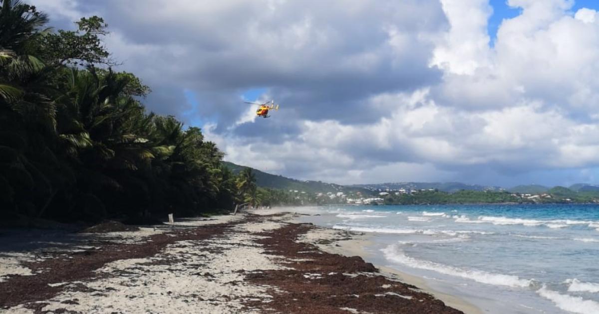 Décès d’un quinquagénaire sur la plage du Diamant