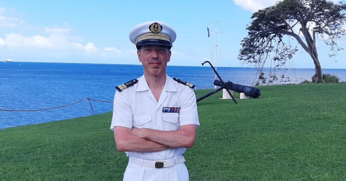 La base navale de Fort de France a un nouveau commandant.