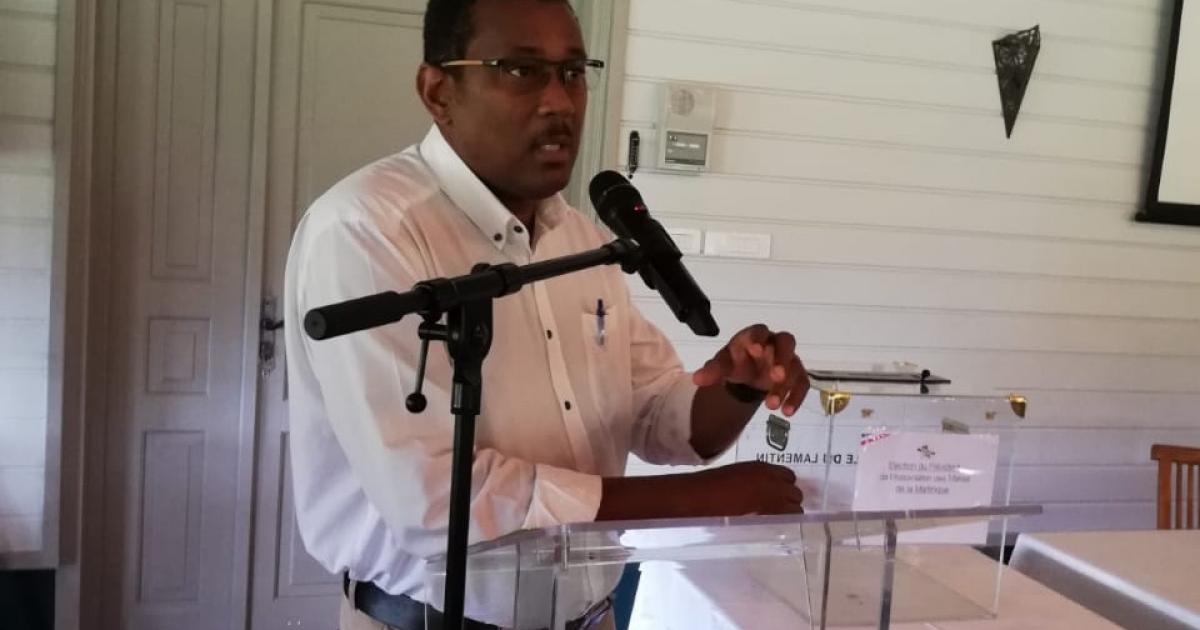 Justin Pamphile prend la présidence de l'Association des Maires de Martinique