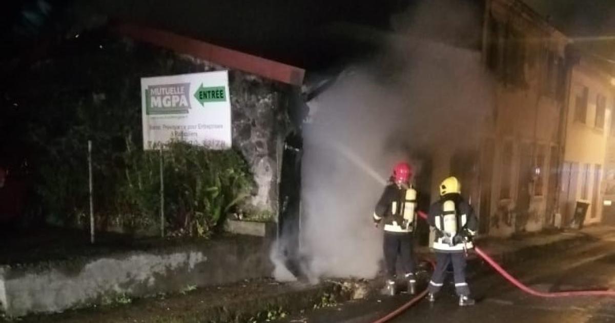 Un deuxième incendie en moins de 24 heures à Saint-Pierre