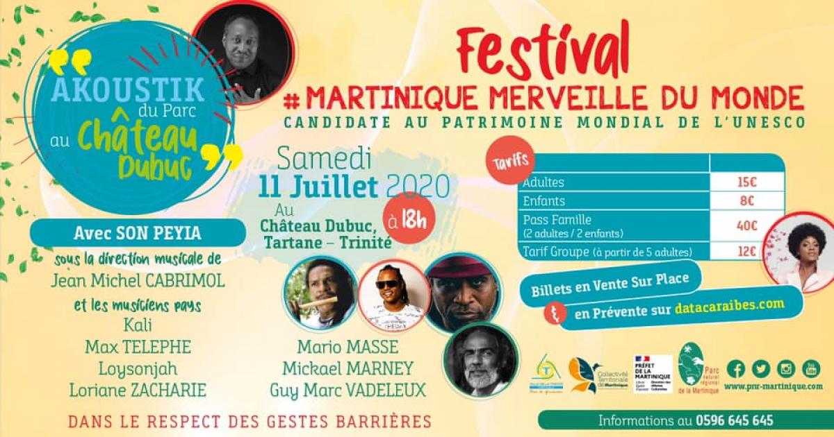 Martinique, merveille du monde...en musique avec Son Péyia
