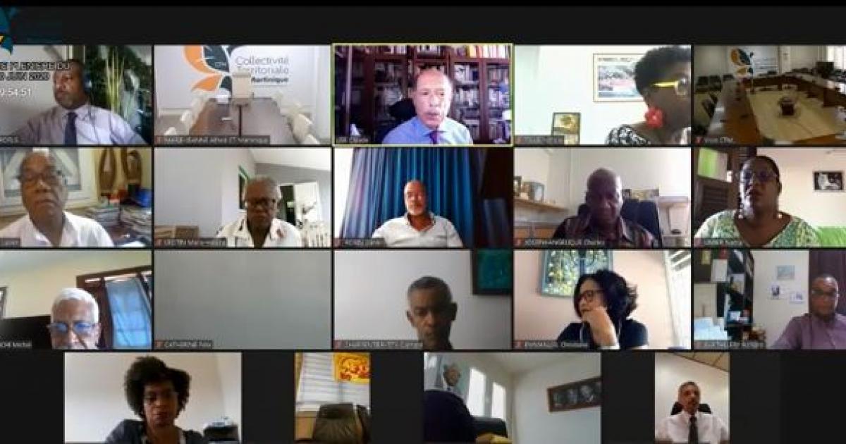     





La plénière de l'Assemblée de Martinique se tient en visio-conférence





