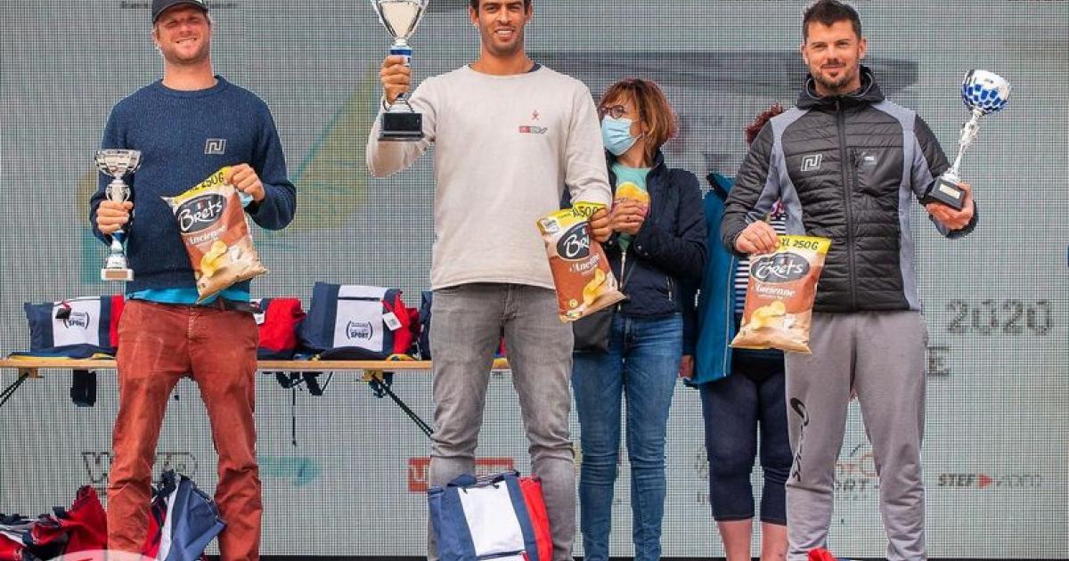 Tristan Algret remporte la 1ère étape du championnat de France de windsurf