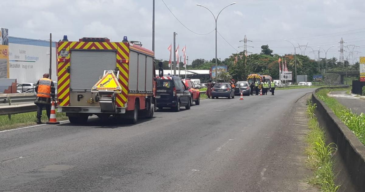 Un carambolage entre 5 voitures à la Jaille fait une dizaine de blessés