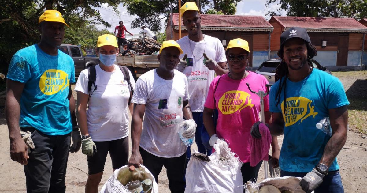 World Clean Up Day : 25 tonnes de déchets collectées en Martinique