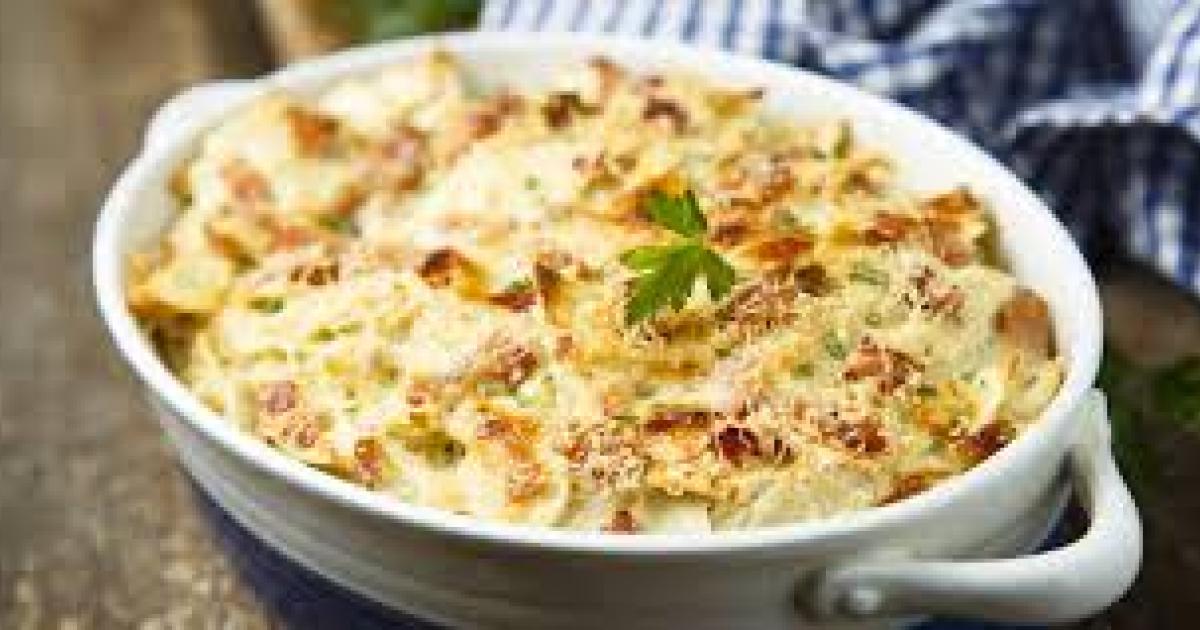 La recette du gratin de poisson à la farine de manioc