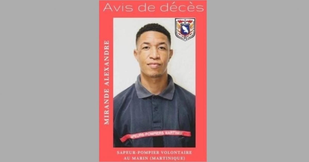 Les pompiers rendent un dernier hommage à Alexandre Mirande Emica