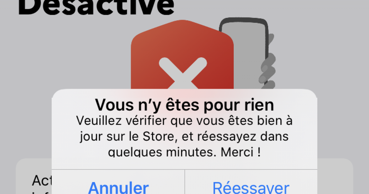     





À peine lancée, l'application Tous Anti-Covid a buggé




