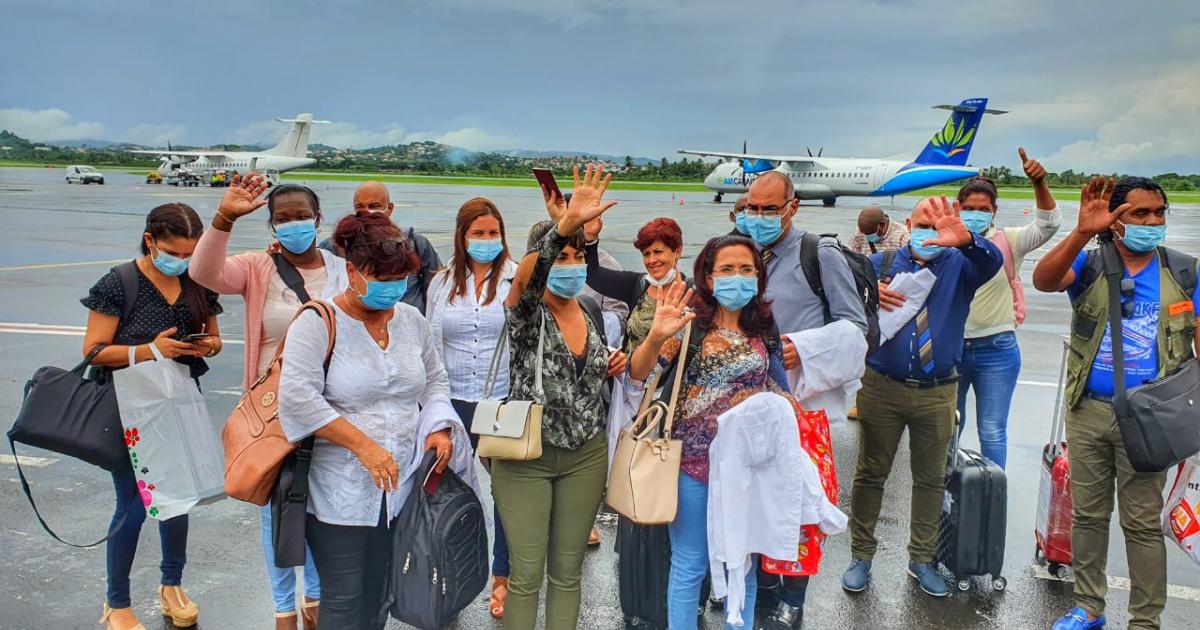     





Fin de mission pour les médecins cubains 




