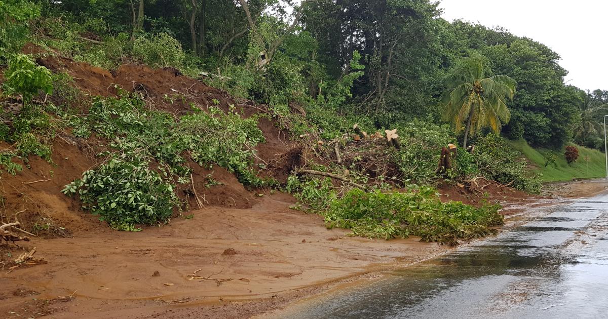 Cyclone Tammy : le point sur le réseau routier en Martinique ce dimanche soir