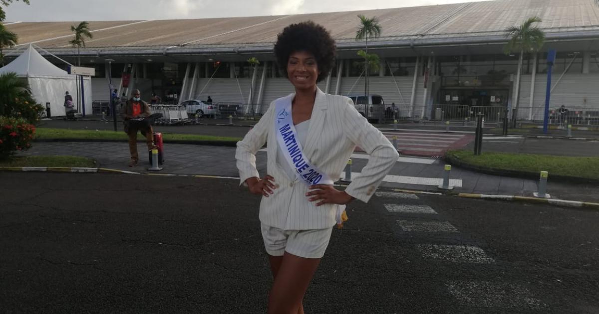 Miss Martinique en route pour Paris et le concours Miss France