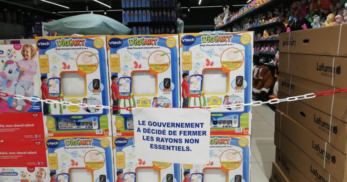 Que peuvent vendre les grandes surfaces ?
