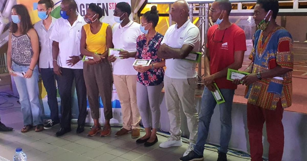 Le palmarès du concours « Agreen startup Guadeloupe »