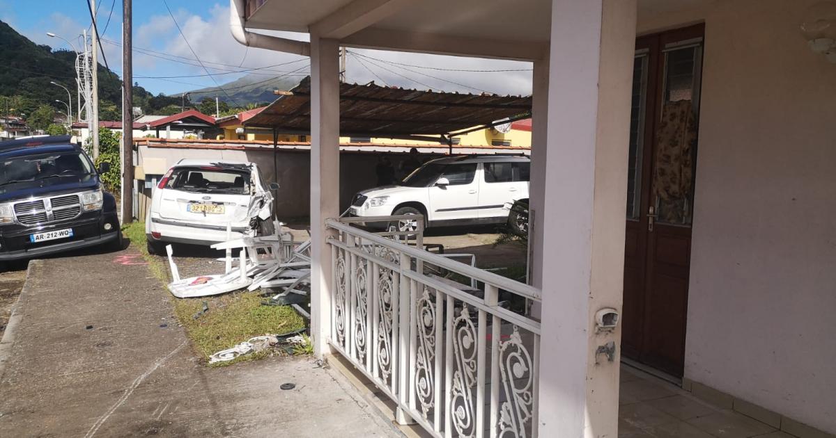 "Mon mari était venu voir sa mère", raconte l'épouse de l'homme fauché par une voiture au Morne-Rouge