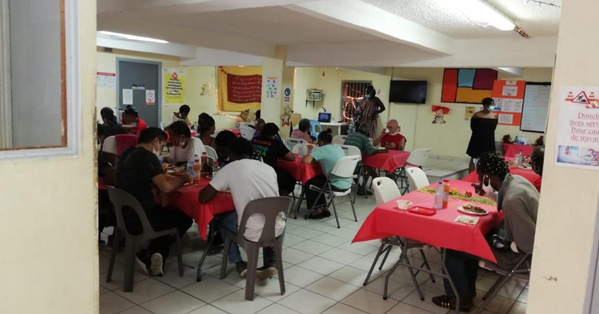 Un repas de fête pour les pensionnaires de l'ACISE