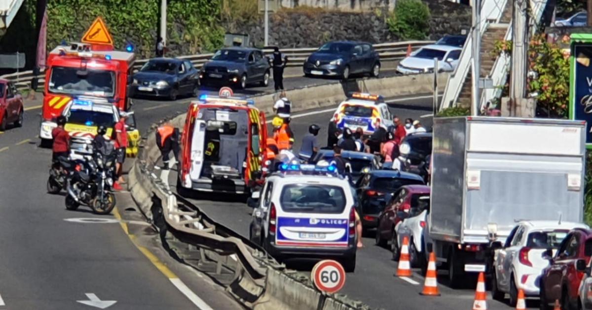 Un motard gravement blessé dans un accident sur la Rocade