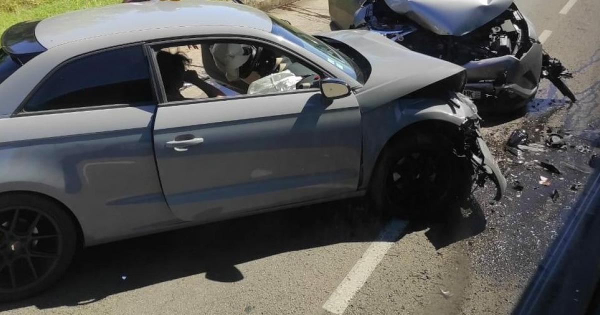 Deux blessés graves dans un choc frontal au Vauclin