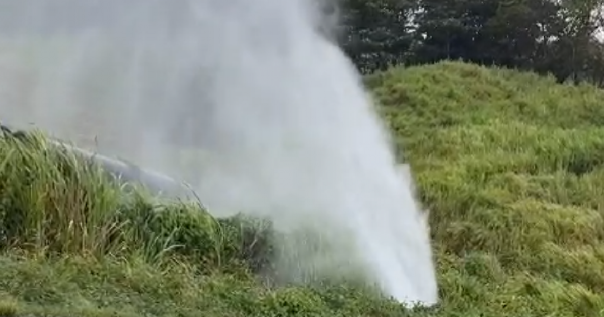 Nouvelle casse sur le réseau d'eau de Séguineau au Lorrain