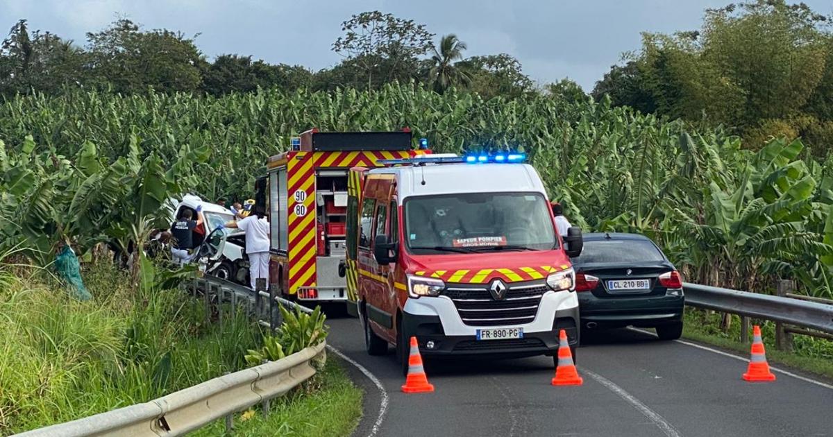 Choc frontal au Vert Pré : deux blessés graves