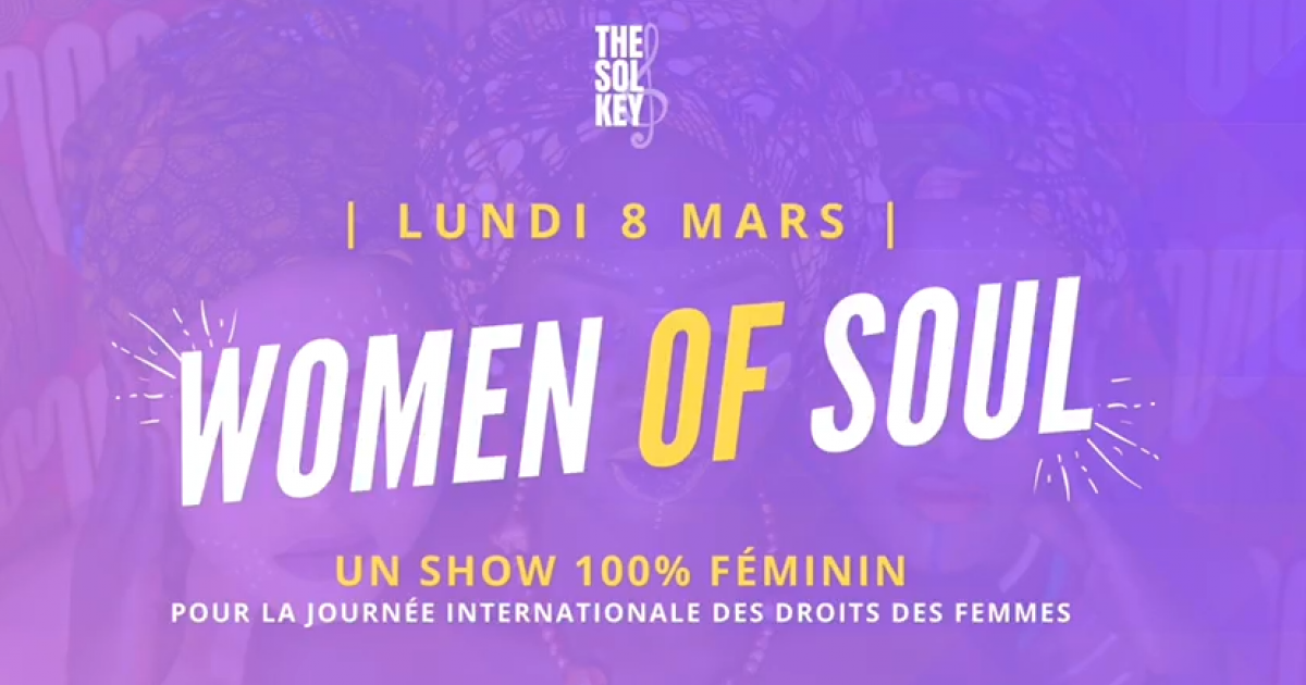 Women of Soul : une soirée met à l'honneur l'art et la scène au féminin