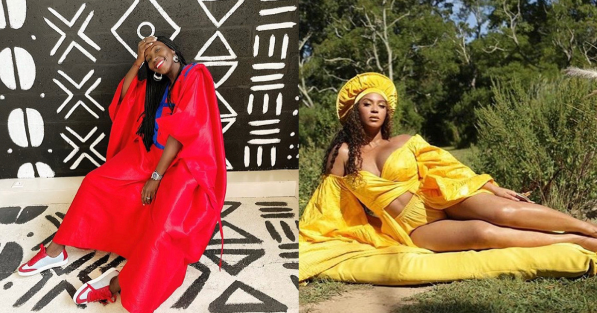 La créatrice franco-sénégalaise Adama Paris habille Beyoncé