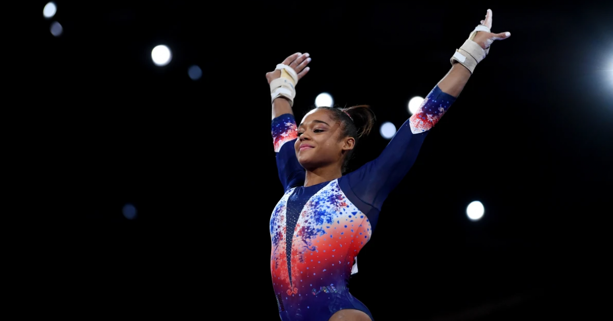 La Martiniquaise Mélanie De Jesus Dos Santos sacrée championne d'Europe à la poutre