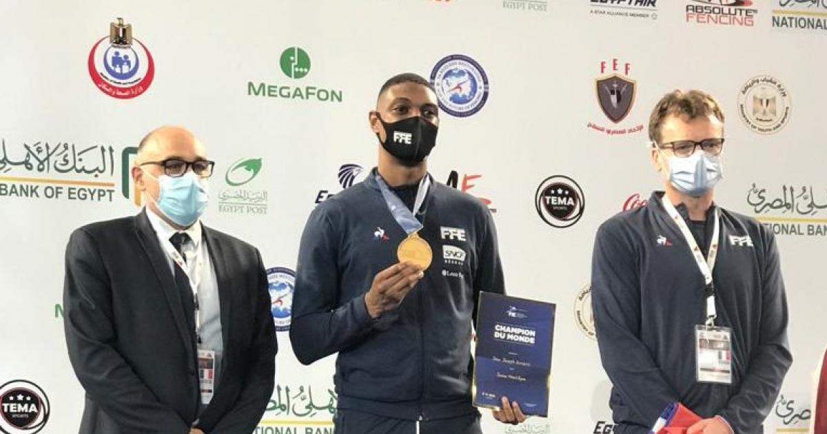 Le martiniquais Kendrick Jean-Joseph sacré champion du monde junior d'Escrime