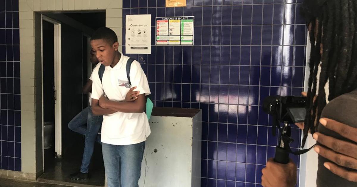"Zanmi mwen": un court-métrage réalisé au collège Paul Symphor du Robert, sur les sargasses et le harcèlement scolaire
