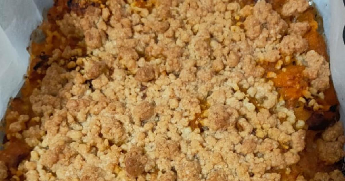 La recette "anti-gaspi" du crumble giraumon parmesan