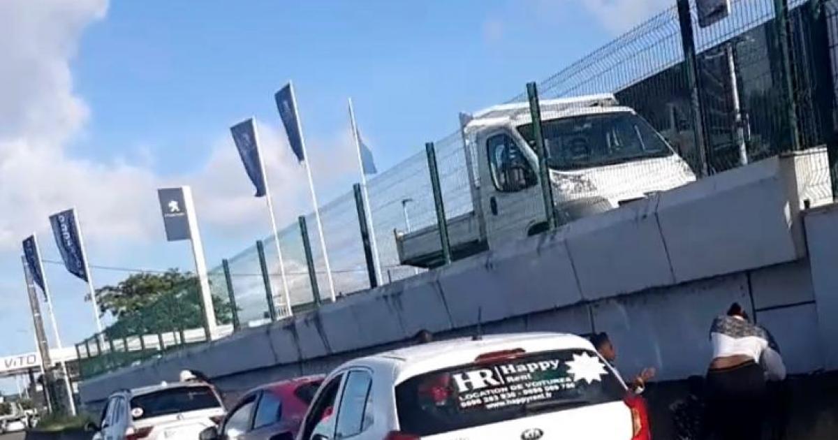 Accidents sur l'autoroute et au quartier Chopotte au Robert