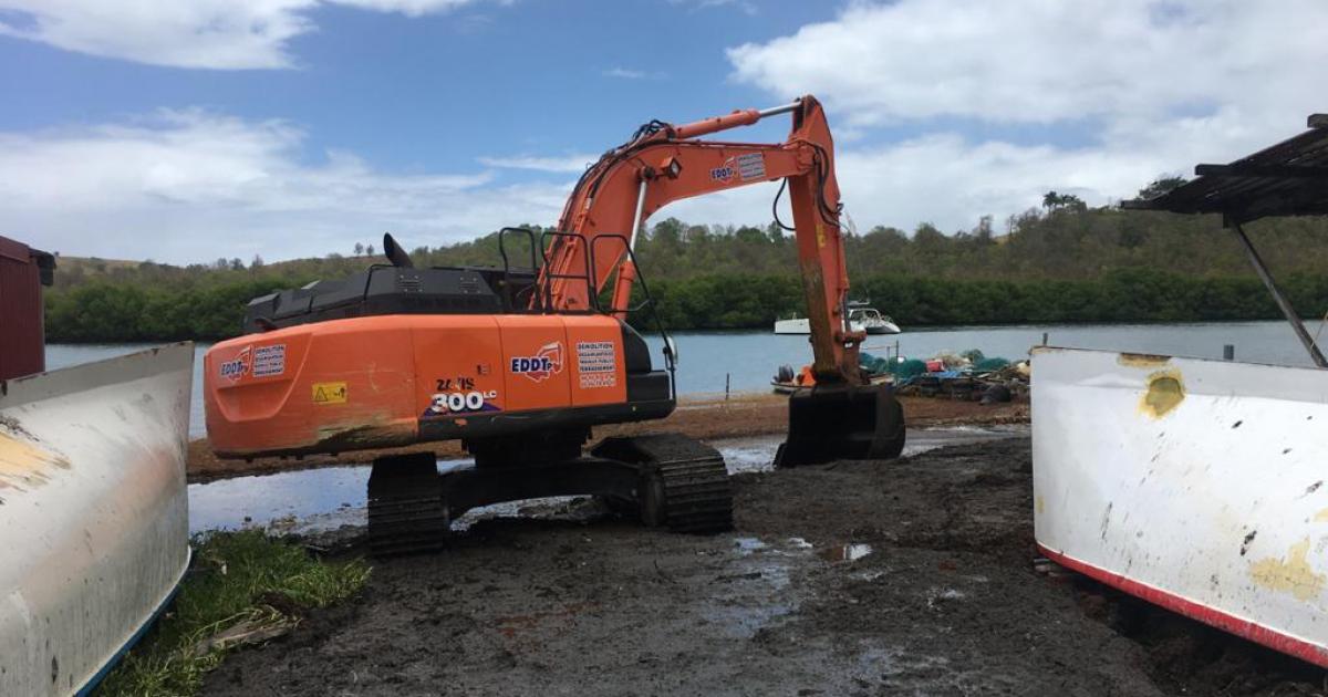 La lutte contre les sargasses continue en Martinique