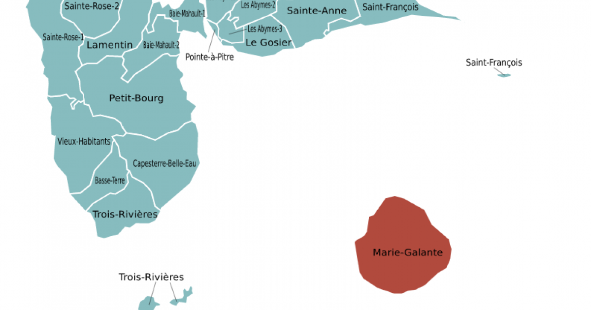 Candidatures pour le canton de Marie-Galante