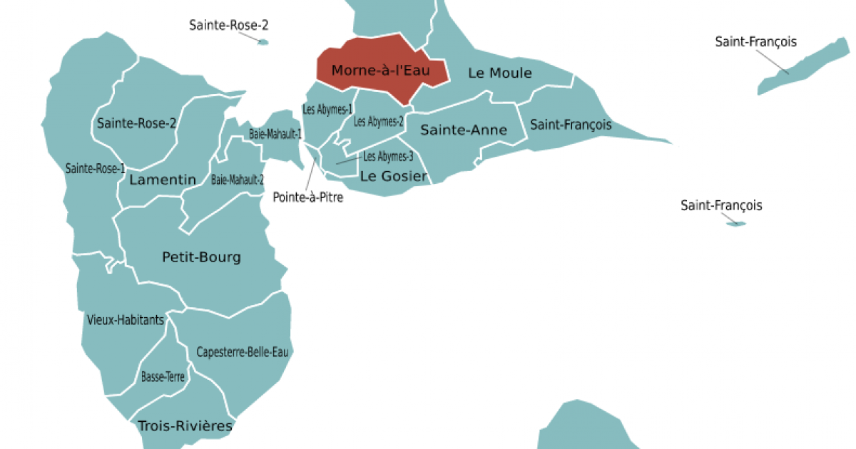 Candidatures pour le canton de Morne-à-l'Eau