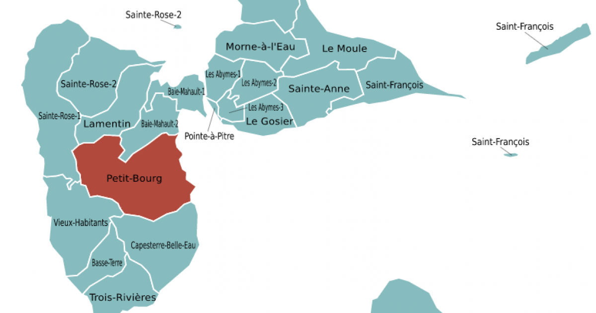 Candidatures pour le canton de Petit-Bourg