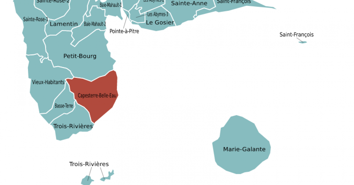 Candidatures pour le canton de Capesterre-Belle-Eau