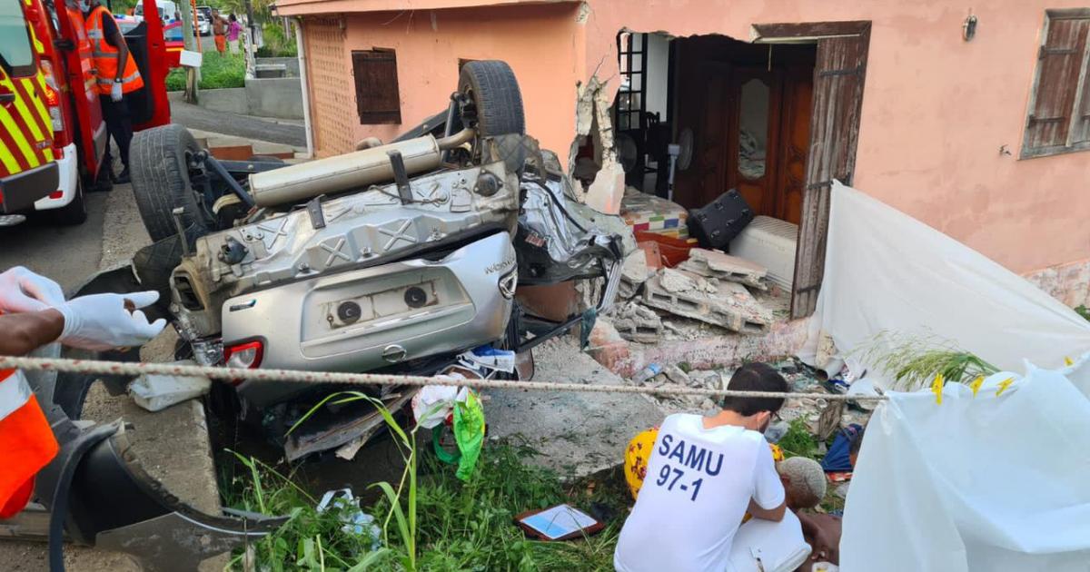 Accident de voiture mortel à Baie-Mahault : un jeune de 21 ans perd la vie